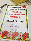 Volunteer luncheon for Lakewood Meals on Wheels - March 2018 photo 3
