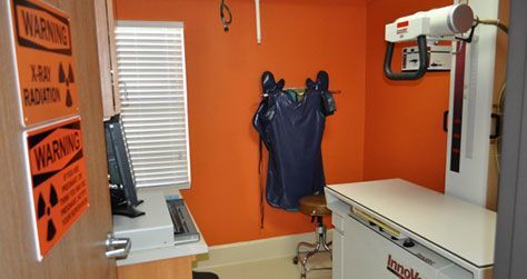 Bloomfield Animal Hospital Office inside radiology room